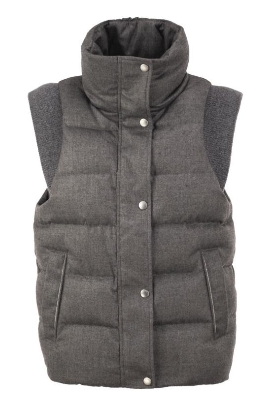 26FW 페세리코 패딩 조끼 A03470DA1945 A73 DARK GREY