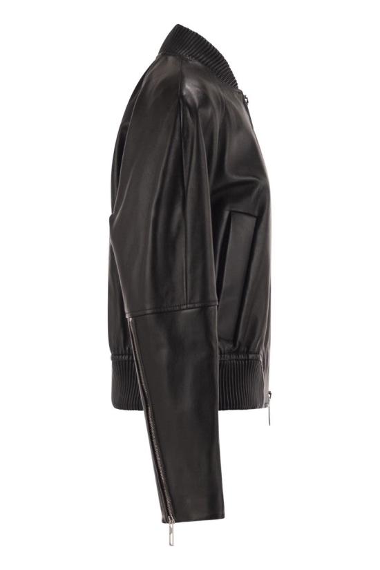 26FW 스포트막스 봄버 자켓 2622446011600 002 BLACK - SPORTMAX
