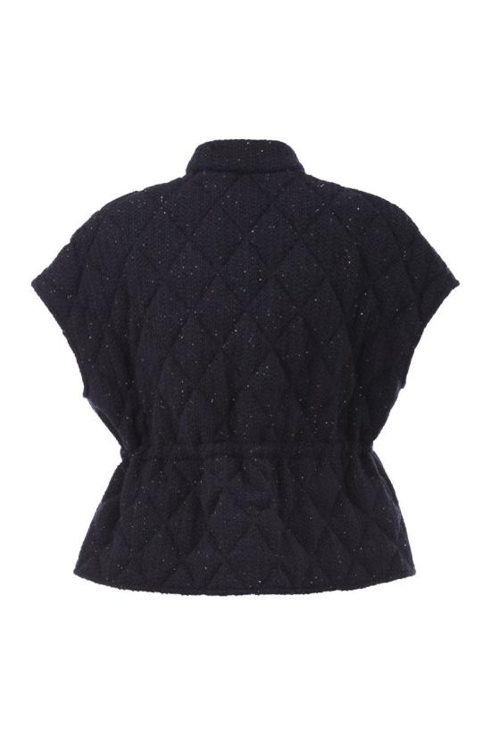 26FW 파비아나 필리피 패딩 조끼 CTD216F183M327 5146 NIGHT BLUE - FABIANA FILIPPI