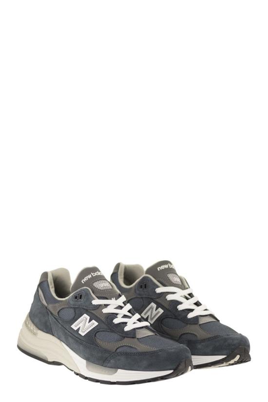  뉴발란스 992 메이드 인 USA 스니커즈 뉴발란스 U992 NY NAVY - NEW BALANCE