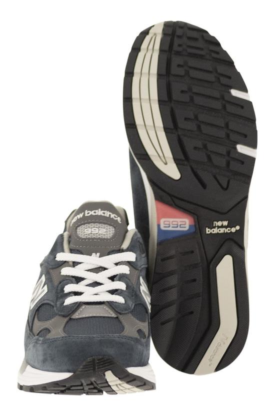  뉴발란스 992 메이드 인 USA 스니커즈 뉴발란스 U992 NY NAVY - NEW BALANCE