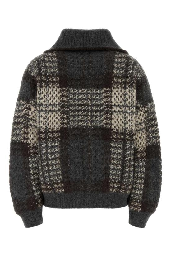 26FW 브루넬로 쿠치넬리 가디건 MMT571726 CYL69 CHECKED - BRUNELLO CUCINELLI