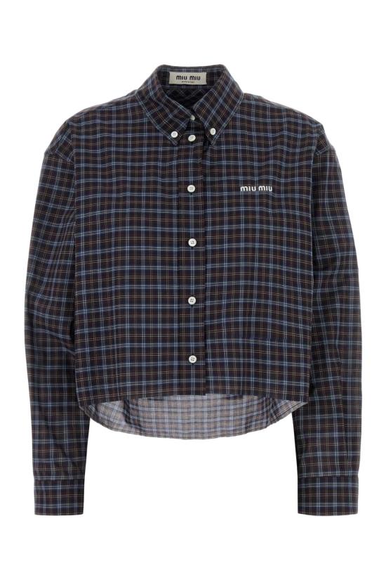 26FW 미우미우 셔츠 MK1659SOOO19U3 F057W CHECKED
