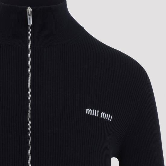 26FW 미우미우 자켓 MMF04BSOOO12ZL F0008 BLUE - MIU MIU