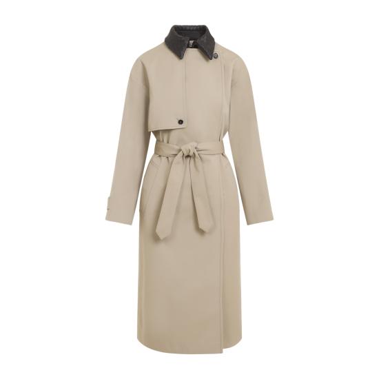 26FW 보테가베네타 트렌치 코트 874798V6KO0 2549 BEIGE O TAN