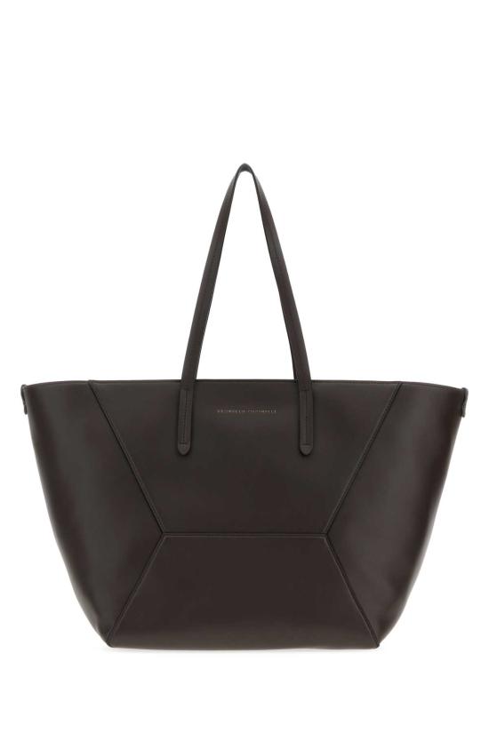 26FW 브루넬로 쿠치넬리 모닐리 카프스킨 BC 듀오 백 MBXAD2571 C8279 BROWN