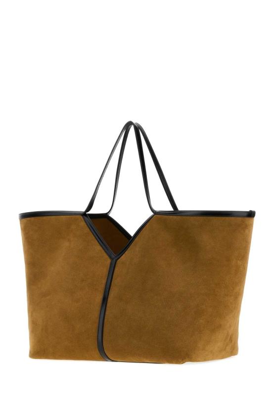 26SS 생로랑 Y 슬림 스웨이드 토트백 Y 슬림 스웨이드 토트백 869462AAGN5 2447 CAMEL - SAINT LAURENT