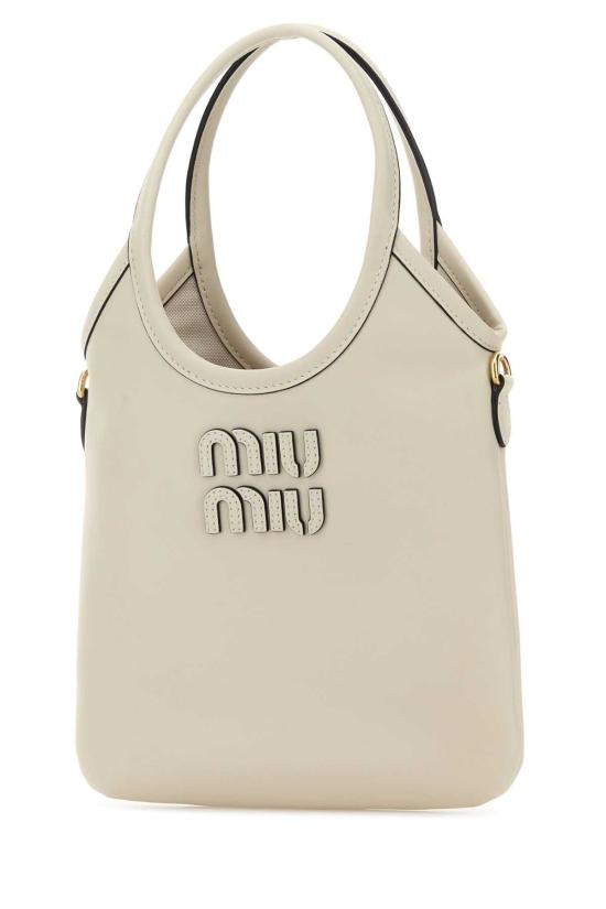 26FW 미우미우 숄더백 5BA281VOLN2CRW F0K74 WHITE - MIU MIU