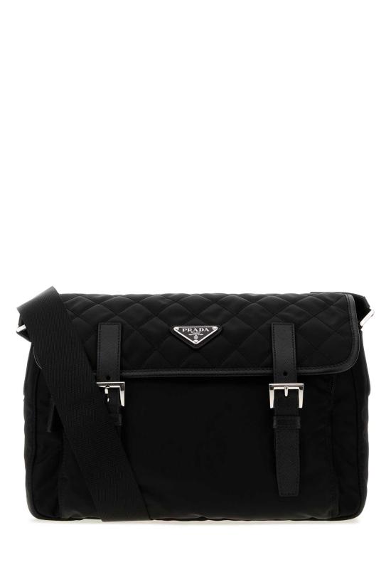 26FW 프라다 삼각로고 리나일론 메신저백 1BD953VD1N2ZSI F0002 BLACK