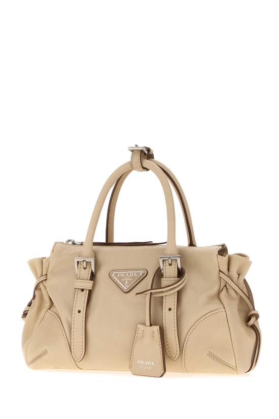 26FW 프라다 토트백 1BA499VOOM2ZQX F0485 BEIGE O TAN - PRADA