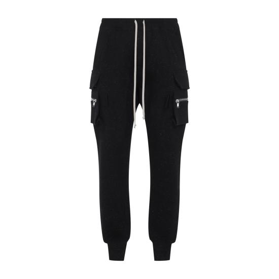 26FW 릭 오웬스 트레이닝/조거 팬츠 RU02F4396WFE 09 BLACK