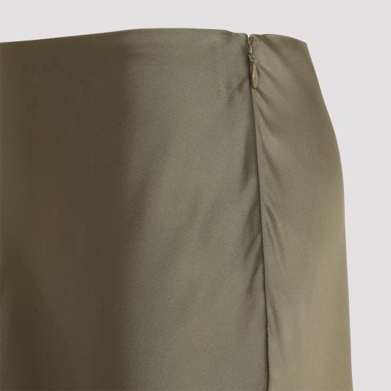 26FW 랄프 로렌 롱 스커트 290P24112004 PORCINI BROWN - RALPH LAUREN