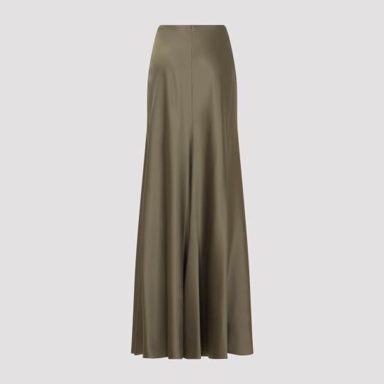 26FW 랄프 로렌 롱 스커트 290P24112004 PORCINI BROWN - RALPH LAUREN