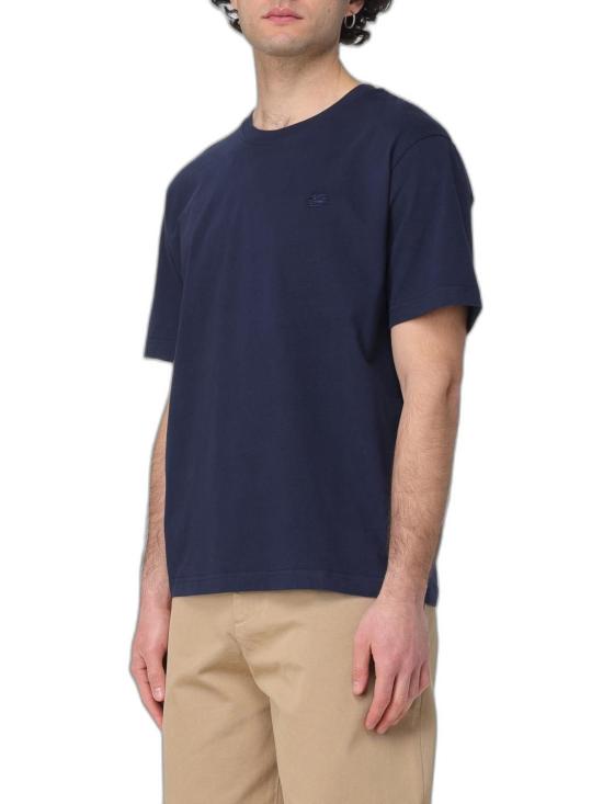 26FW 에트로 반팔 티셔츠 MRMA0002AV906 B0065 BLUE - ETRO