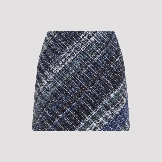 26FW 미소니 미디 스커트 DS26WH09BC006I S91SX BLUE - MISSONI