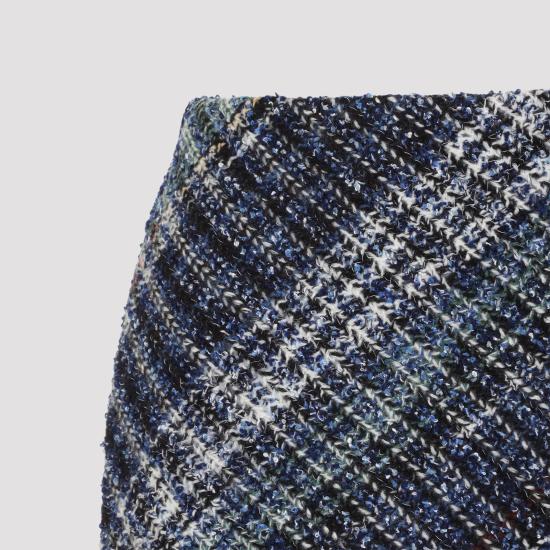 26FW 미소니 미디 스커트 DS26WH09BC006I S91SX BLUE - MISSONI