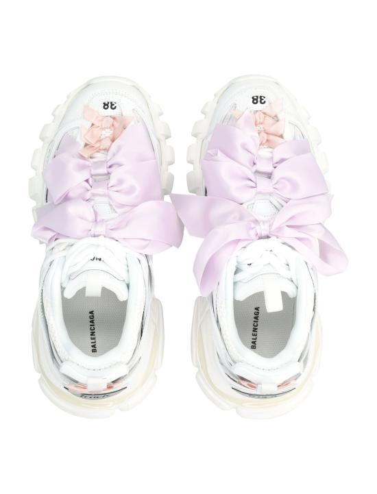26FW 발렌시아가 트랙 보우 스니커즈 542436WTRBW 9050 WHITE - BALENCIAGA