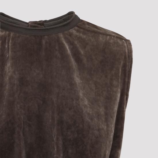 26FW 릭 오웬스 민소매 티셔츠 RP02F5137V 78 BROWN - RICK OWENS