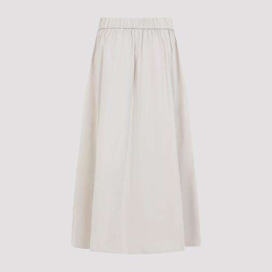 26FW 페세리코 롱 스커트 A0522901154 244 NUDE NEUTRALS - PESERICO