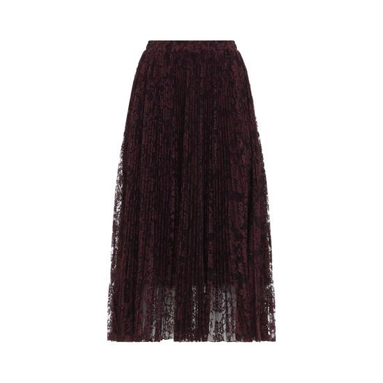 26FW 에르마노 설비노 롱 스커트 D492O360EYF 91623 PINK PURPLE