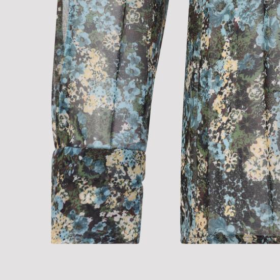 26FW 드리스 반 노튼 블라우스 2620107314090 505 BLUE - DRIES VAN NOTEN