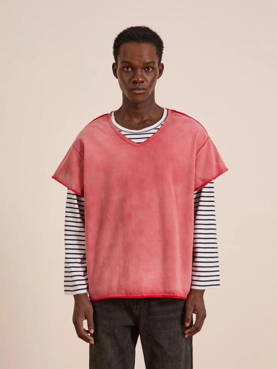 26FW 파운드 긴팔 티셔츠 FOPF26TT160126582 ROSSO - FOUND