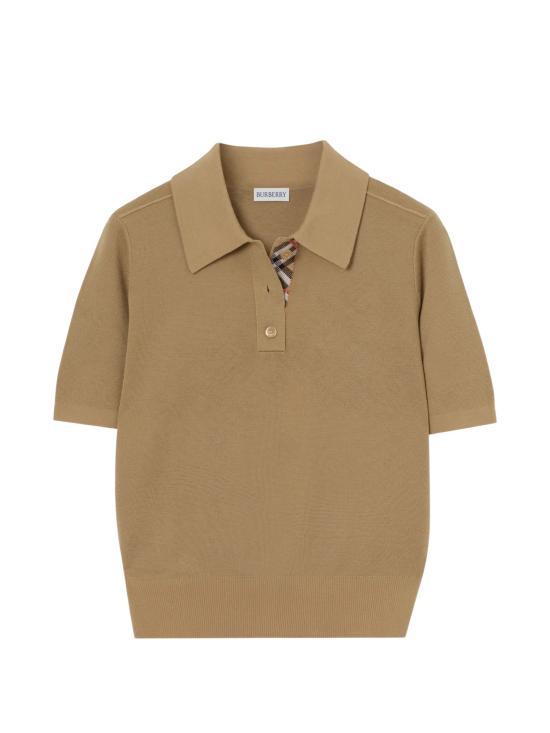 26FW 버버리 폴로 티셔츠 8130426A3743 BEIGE