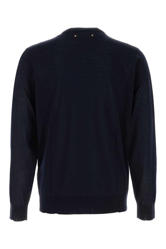 26FW 골든구스 라운드넥 스웨터 GMP00947P00066550501 BLU - GOLDEN GOOSE