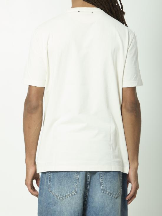 26FW 골든구스 반팔 티셔츠 GMP01220P00261911560 BIANCO - GOLDEN GOOSE