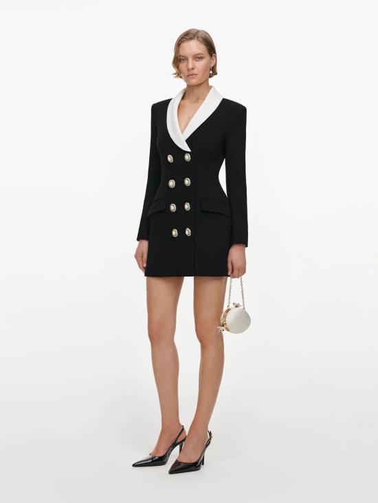 26FW 셀프 포트레이트 숏 원피스 AW26054SBBLACK NERO - SELF PORTRAIT