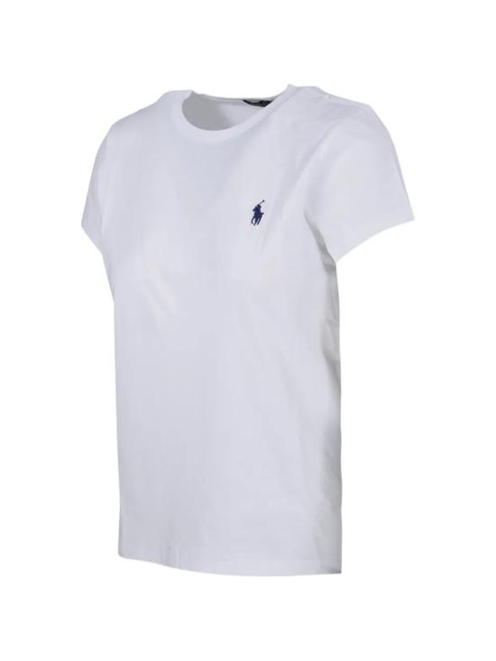 26FW 폴로 랄프로렌 클래식 핏 포니 로고 자수 티셔츠 211B14605032 BIANCO - POLO RALPH LAUREN