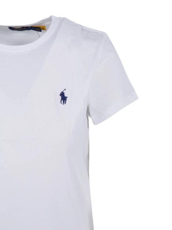 26FW 폴로 랄프로렌 클래식 핏 포니 로고 자수 티셔츠 211B14605032 BIANCO - POLO RALPH LAUREN