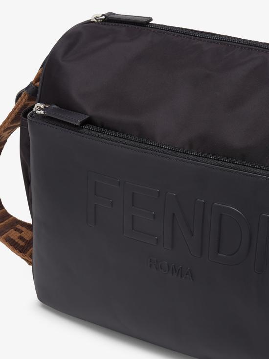 26FW [키즈] 펜디 크로스백 7VB014AI9UF05U0 NERO - FENDI
