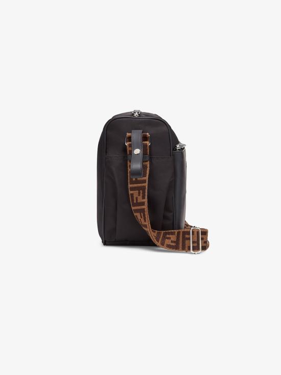 26FW [키즈] 펜디 크로스백 7VB014AI9UF05U0 NERO - FENDI