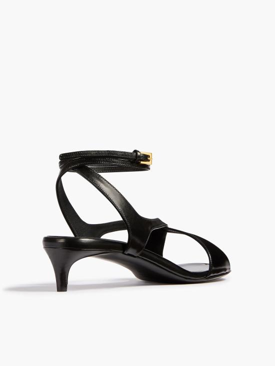 26FW 케이트 리리아 키튼 힐 샌들 F31241027200 NERO - KHAITE