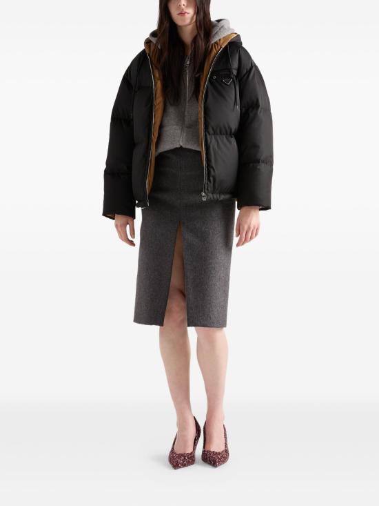 26FW 프라다 리나일론 다운 자켓 29B408SAAO1WQ8 F0002 NERO - PRADA