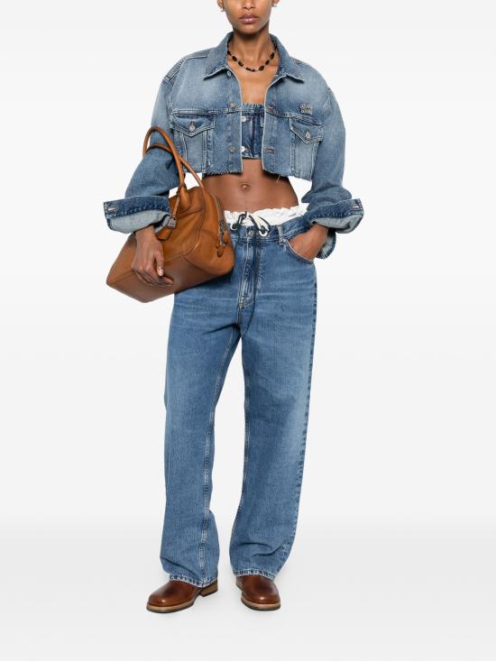 26FW 미우미우 데님 자켓 GWB314SOOO197U F0008 BLEU - MIU MIU