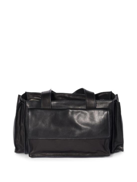 26FW 미우미우 유틸리테 스웨이드 탑 핸들 백 5BG335VPOO2G7Q F0002 NERO - MIU MIU