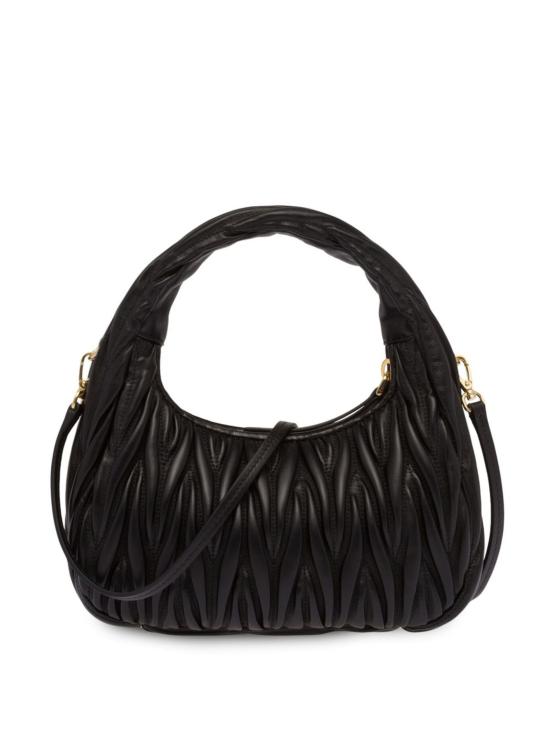 26FW 미우미우 마틀라쎄 완더 레더 토트백 5BC125VOOYAN88 F0002 NERO - MIU MIU
