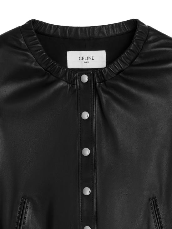 26SS 셀린느 봄버 자켓 RV17U194T 38NO BLACK - CELINE