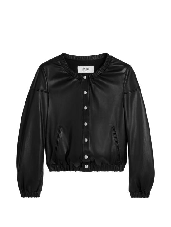 26SS 셀린느 봄버 자켓 RV17U194T 38NO BLACK