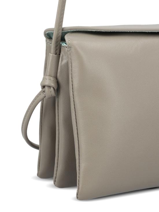 26FW 셀린느 트리오 플랩백 스무스 램스킨 10P862O86 GKX3 LIGHT GRAPHITE - CELINE