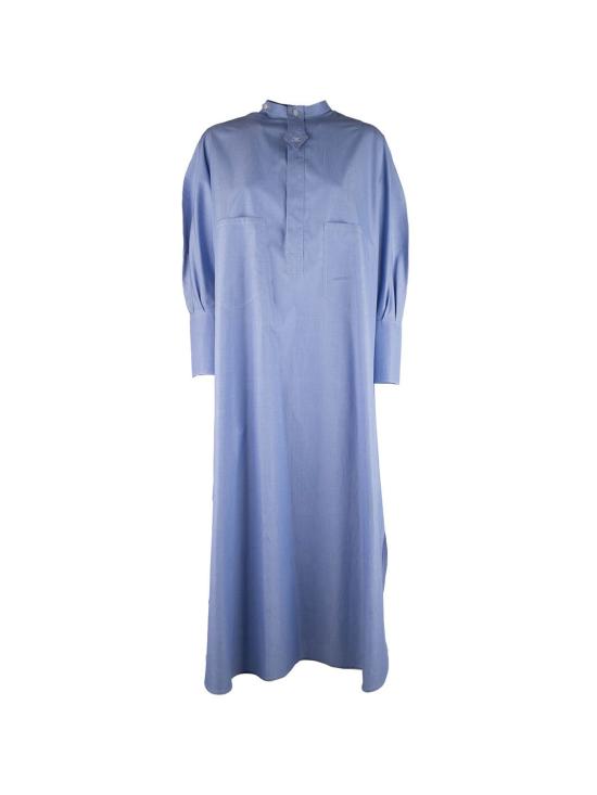 26FW 셀린느 코튼 포플린 셔츠 드레스 RR0RC2N91 07EU BLUE