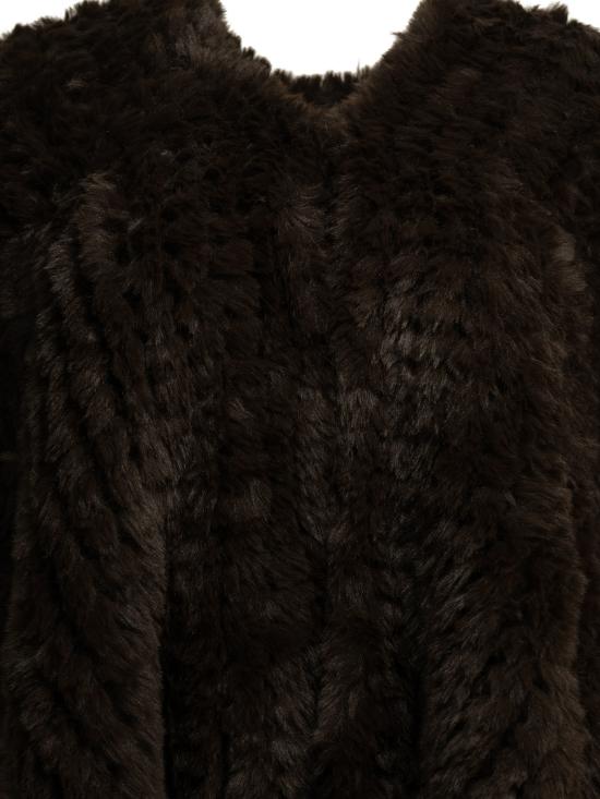 26FW 핑코 케이프 107075A3EHL72 BROWN - PINKO