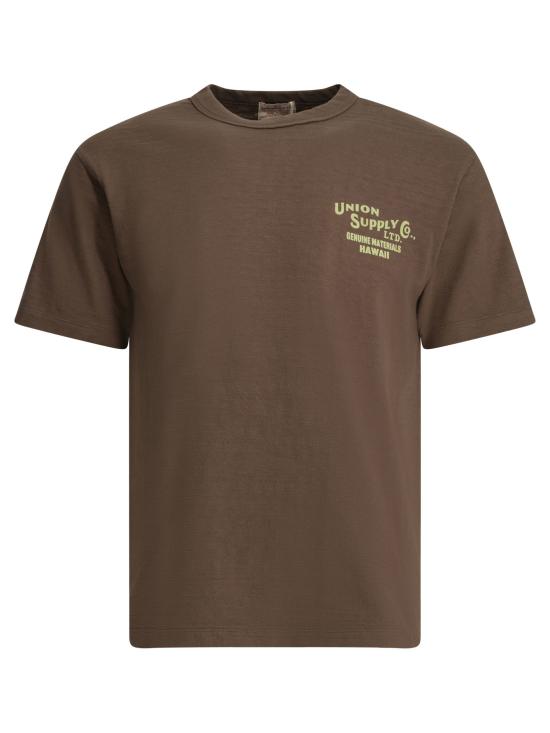 26FW 선서프 반팔 티셔츠 US79536138 BROWN