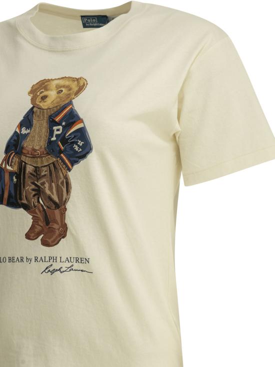 26FW 폴로 랄프로렌 반팔 티셔츠 211B17774001WARMWHITE - POLO RALPH LAUREN