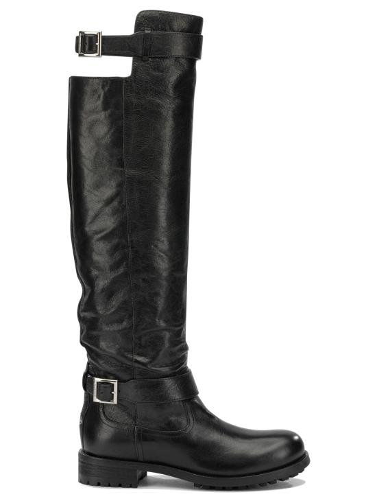 26FW 지미추 부츠 BIKERKBERZBLACK