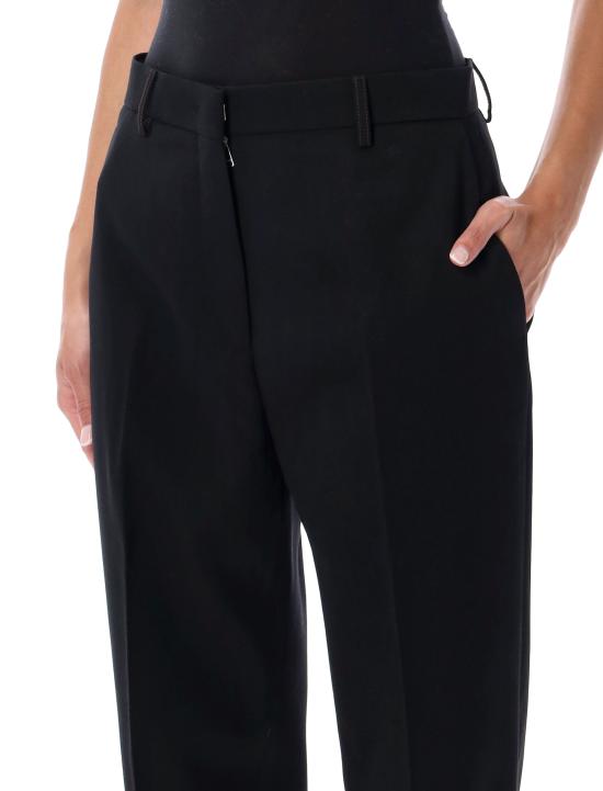 26FW 랑방 스트레이트 팬츠 TR00134885 10 BLACK - LANVIN