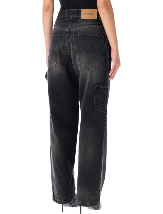 26FW 하이쿠레 데님 팬츠 HEW03376DF119 L0938 VINTAHE BLACK - HAIKURE