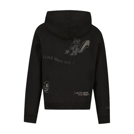 26FW 자딕앤볼테르 후드 티셔츠 JWSS01744021 BLACK - ZADIG & VOLTAIRE